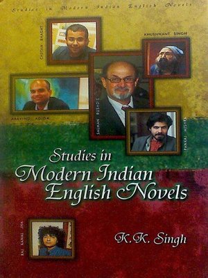 cover image of Studies in Modern Indian English Novels
